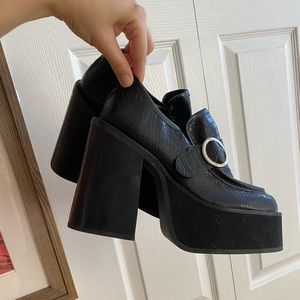 Platform loafers